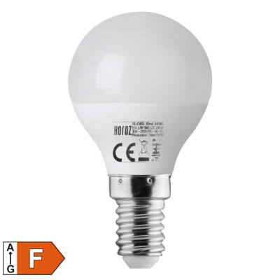 LED fényforrás, 6W, E14, 3000K, gömb - ELITE-6 E14 3000K